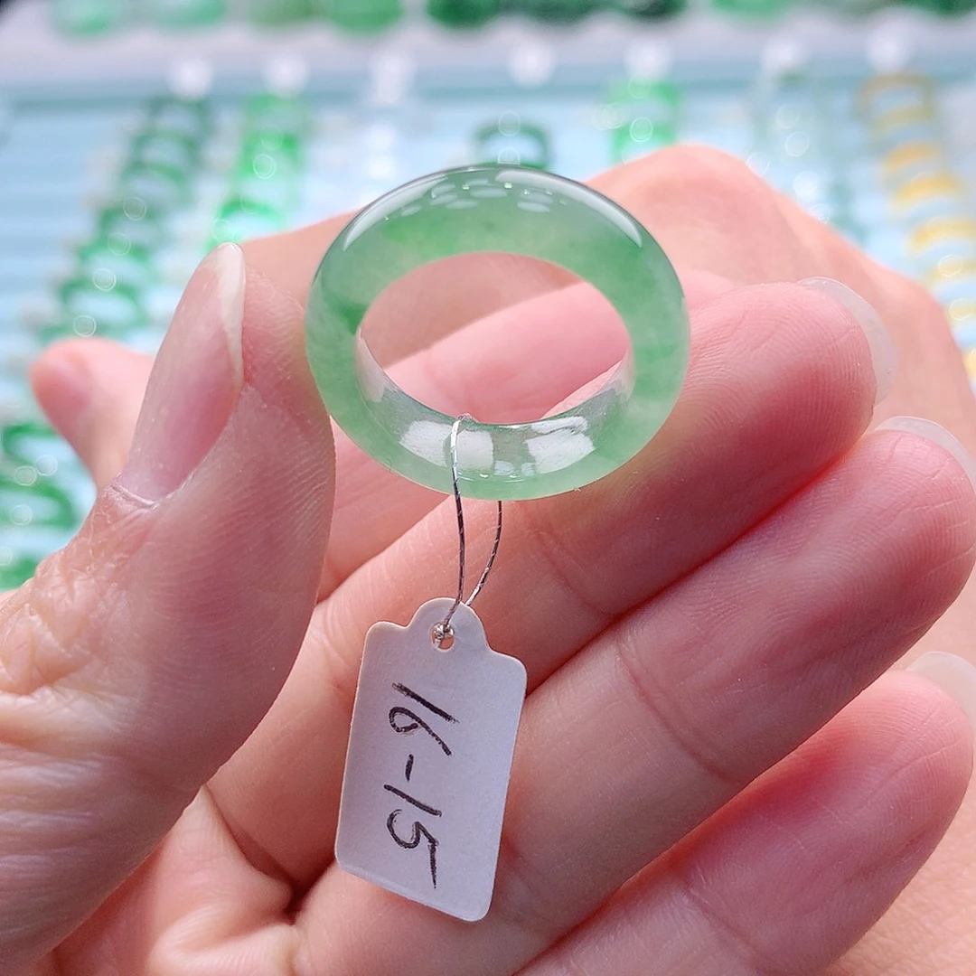 未镶嵌戒指翡翠A货缅甸翡翠