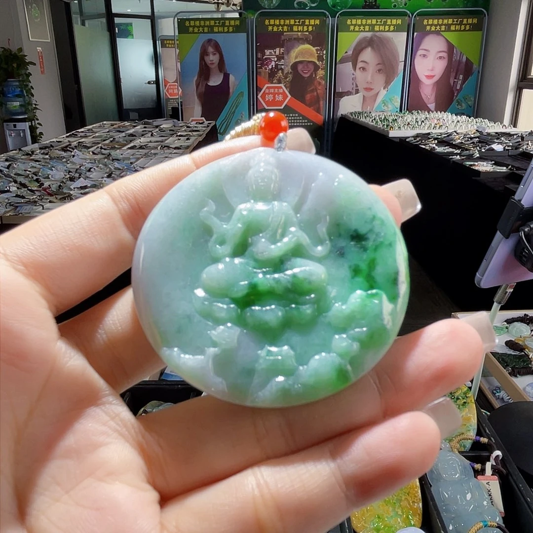 颈饰未镶嵌翡翠一