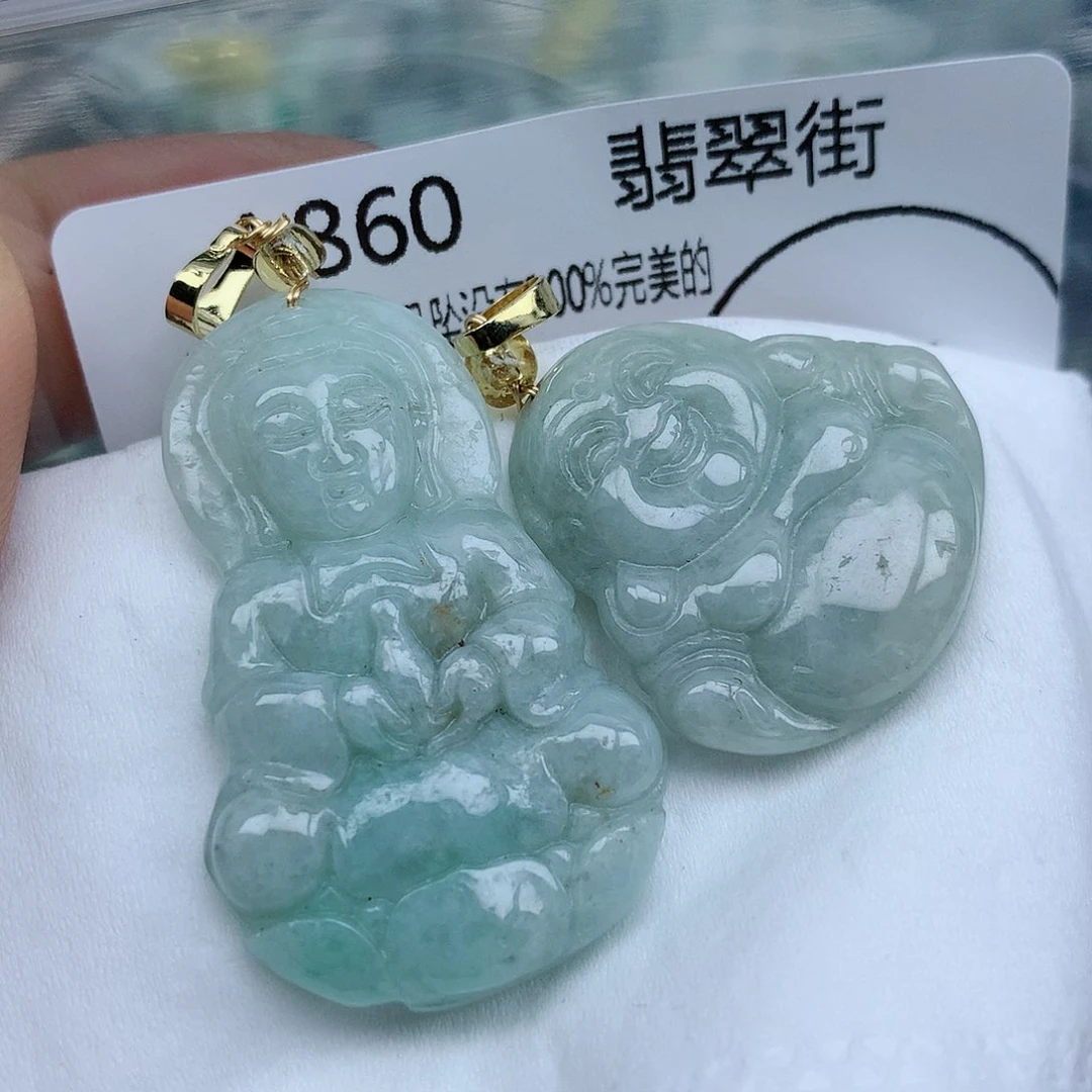 翡翠颈饰未镶嵌手串