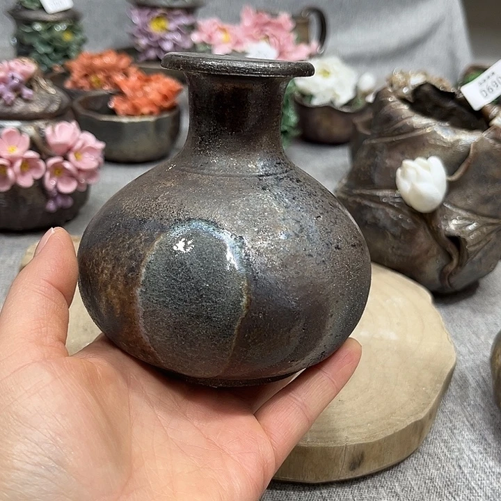 皮***！垚焱柴烧茶具分享