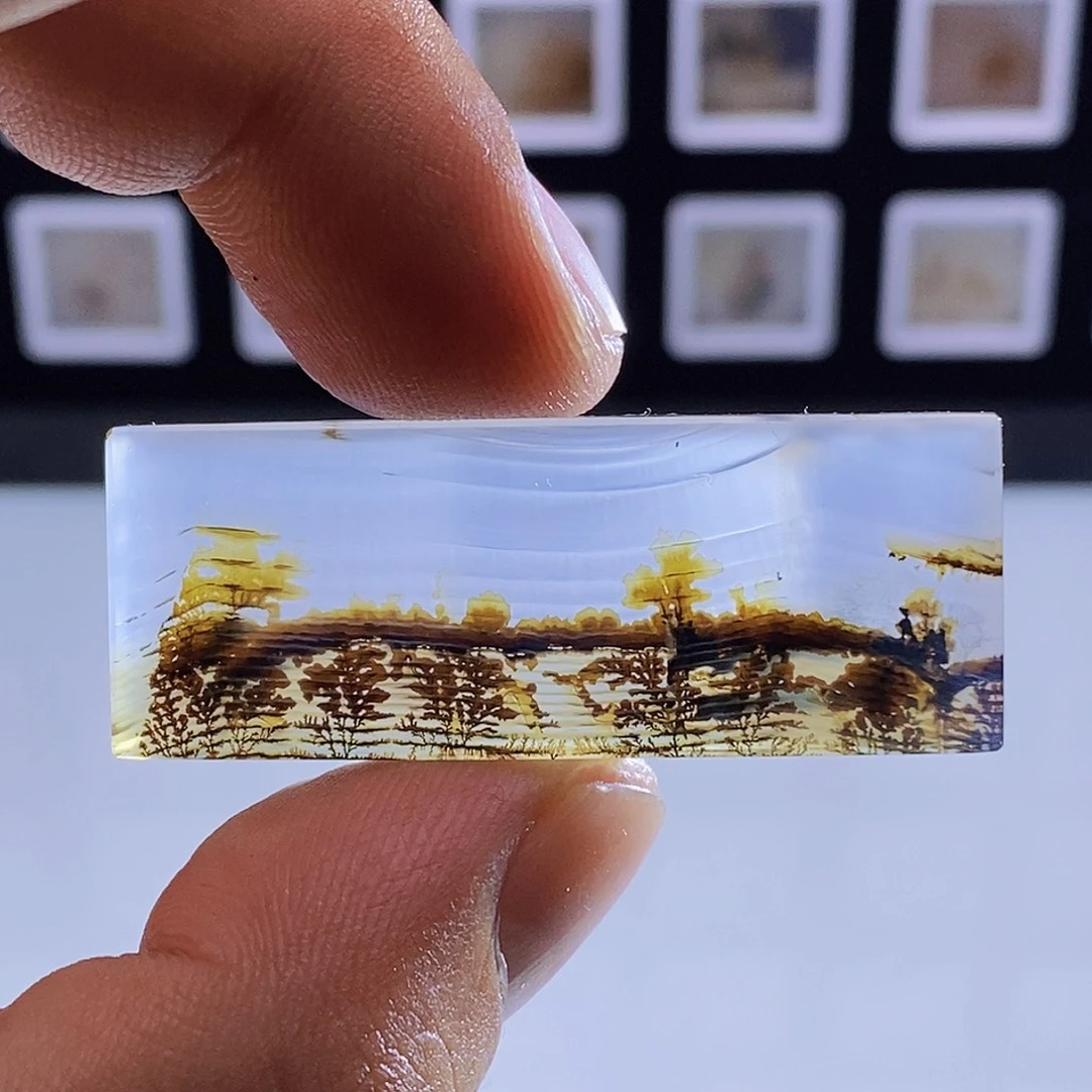 玛瑙/玉髓未镶嵌吊坠(不含链)211