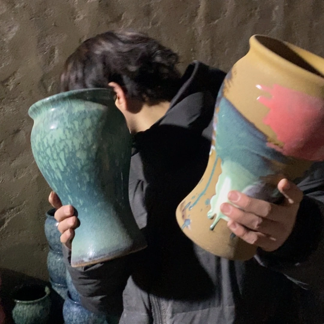 紫砂花盆瑕疵15/27ch j j g c g