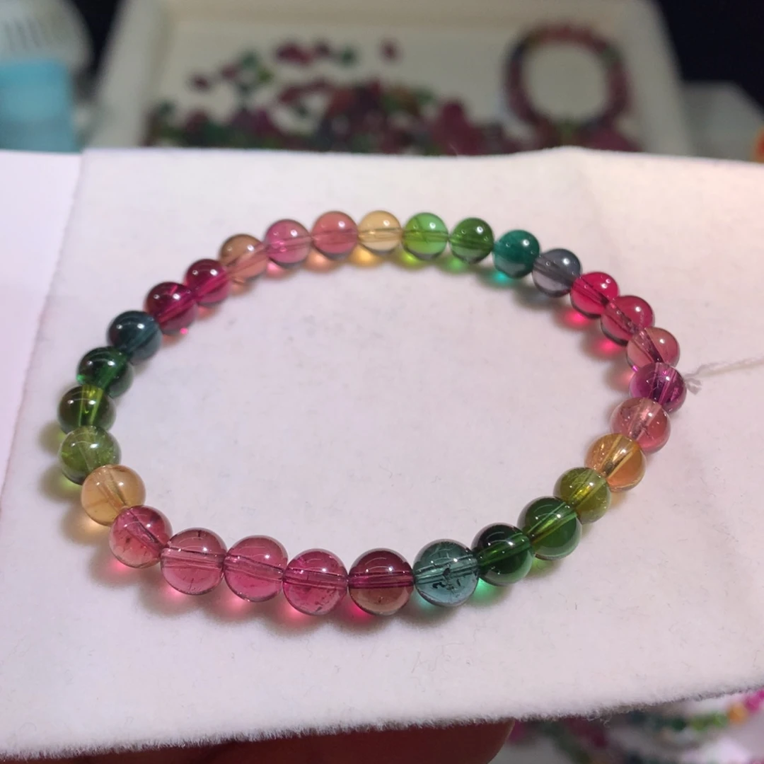 未镶嵌手链碧玺碧玺