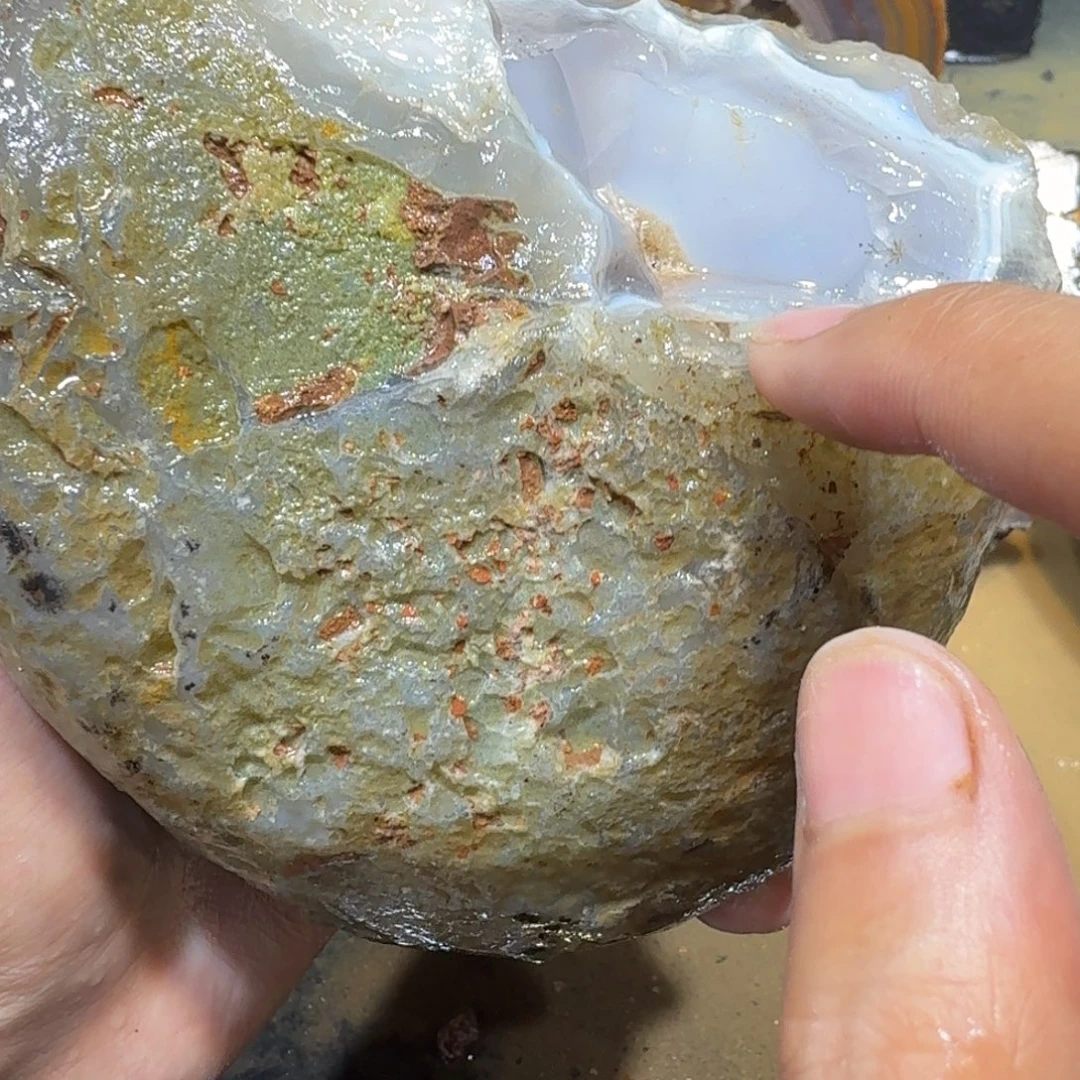 未镶嵌玛瑙/玉髓珠宝半成品