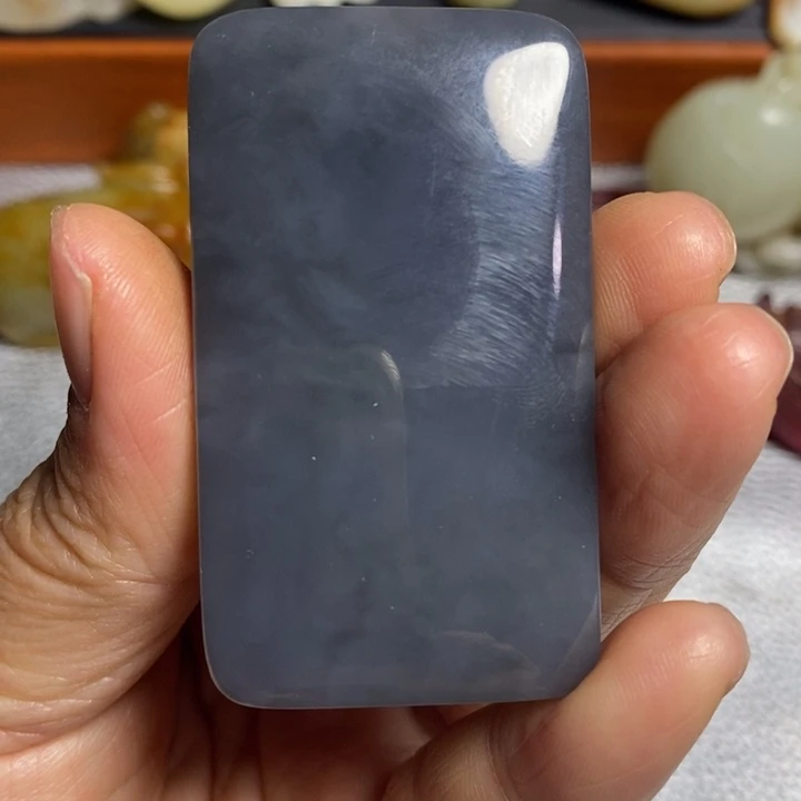 和田玉未镶嵌颈饰空***修