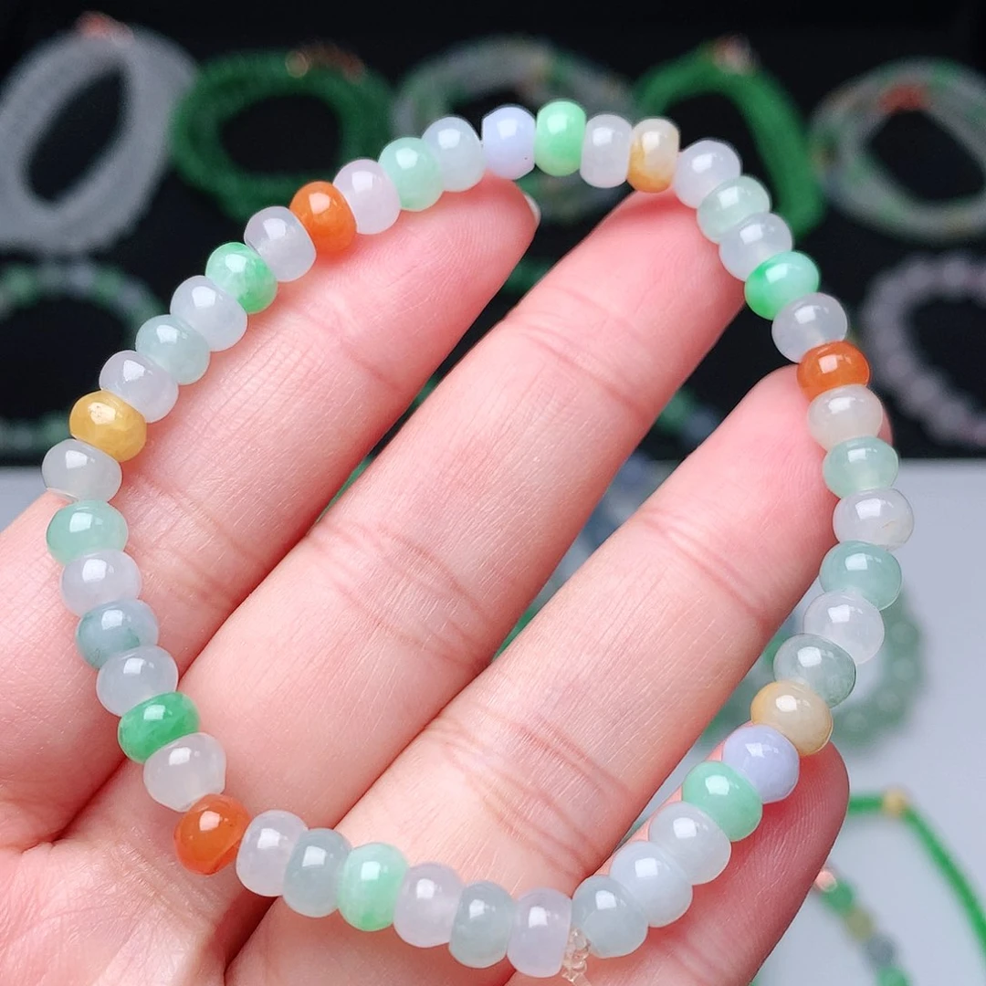 翡翠手链未镶嵌翡翠