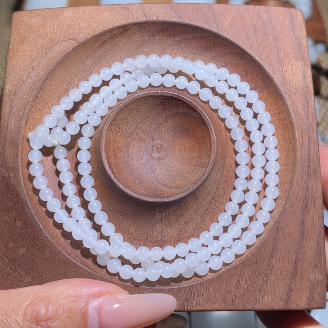 未镶嵌手链和田玉卡4