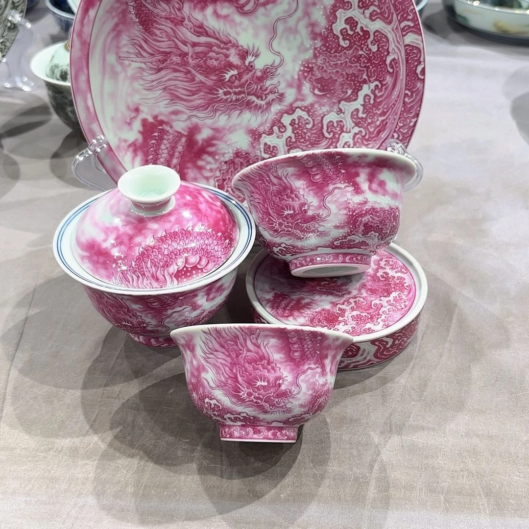 瓷片景德镇瓷器精品展示