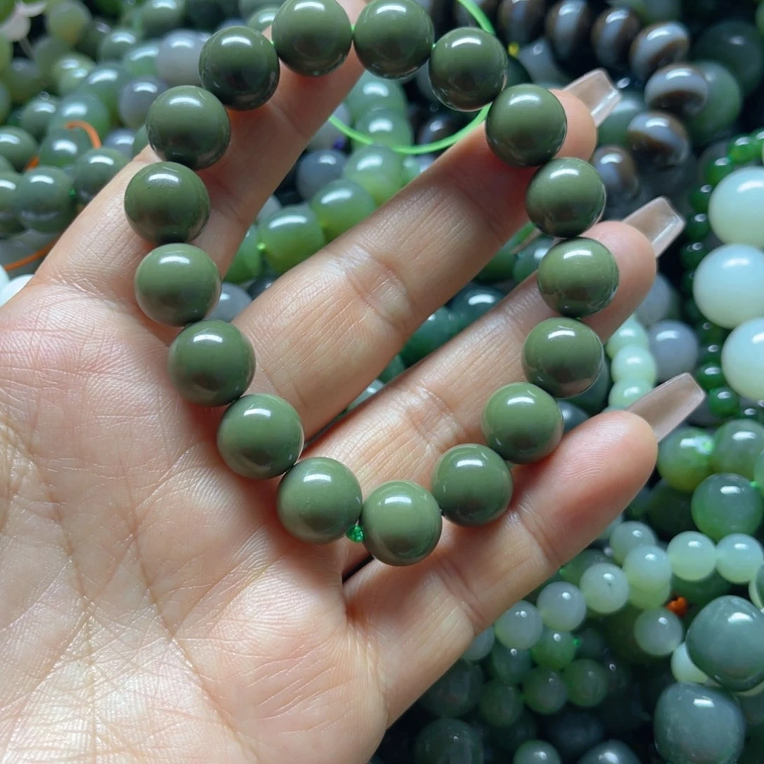 和田玉手链未镶嵌