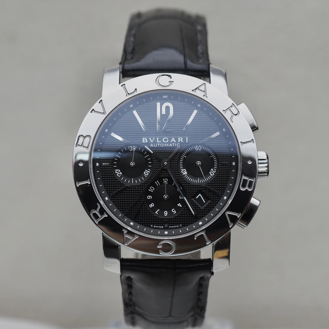 95新 BVLGARI/宝格丽 钢表/42mm/自动机械/15071134