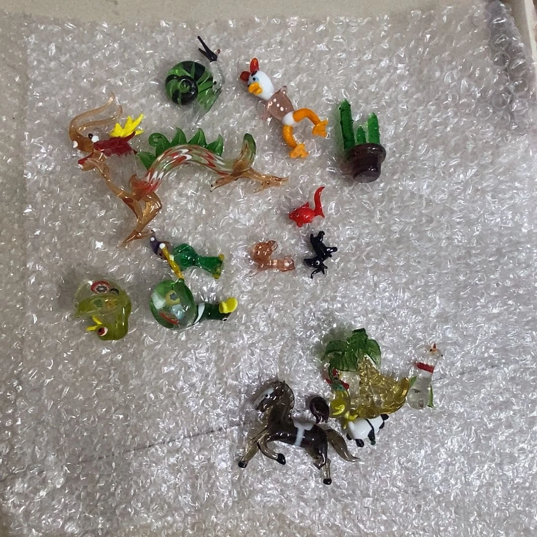 雪***琉璃手工艺品琉璃摆件