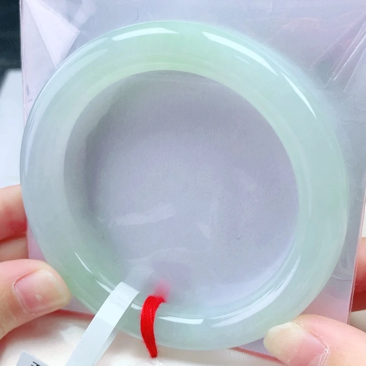 翡翠未镶嵌手镯55圈
