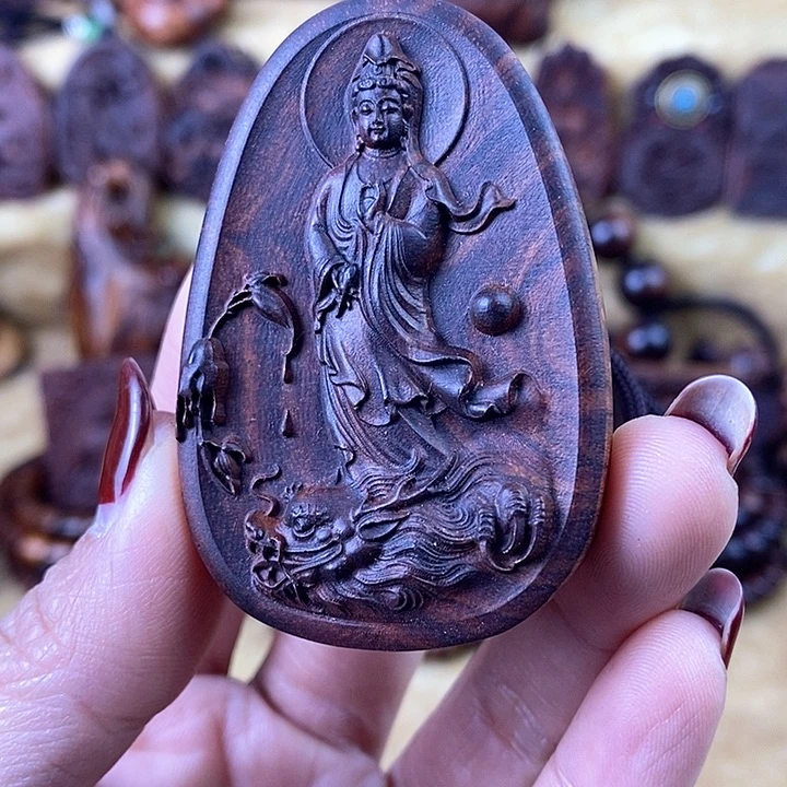 黄花梨/降香黄檀吊坠达*