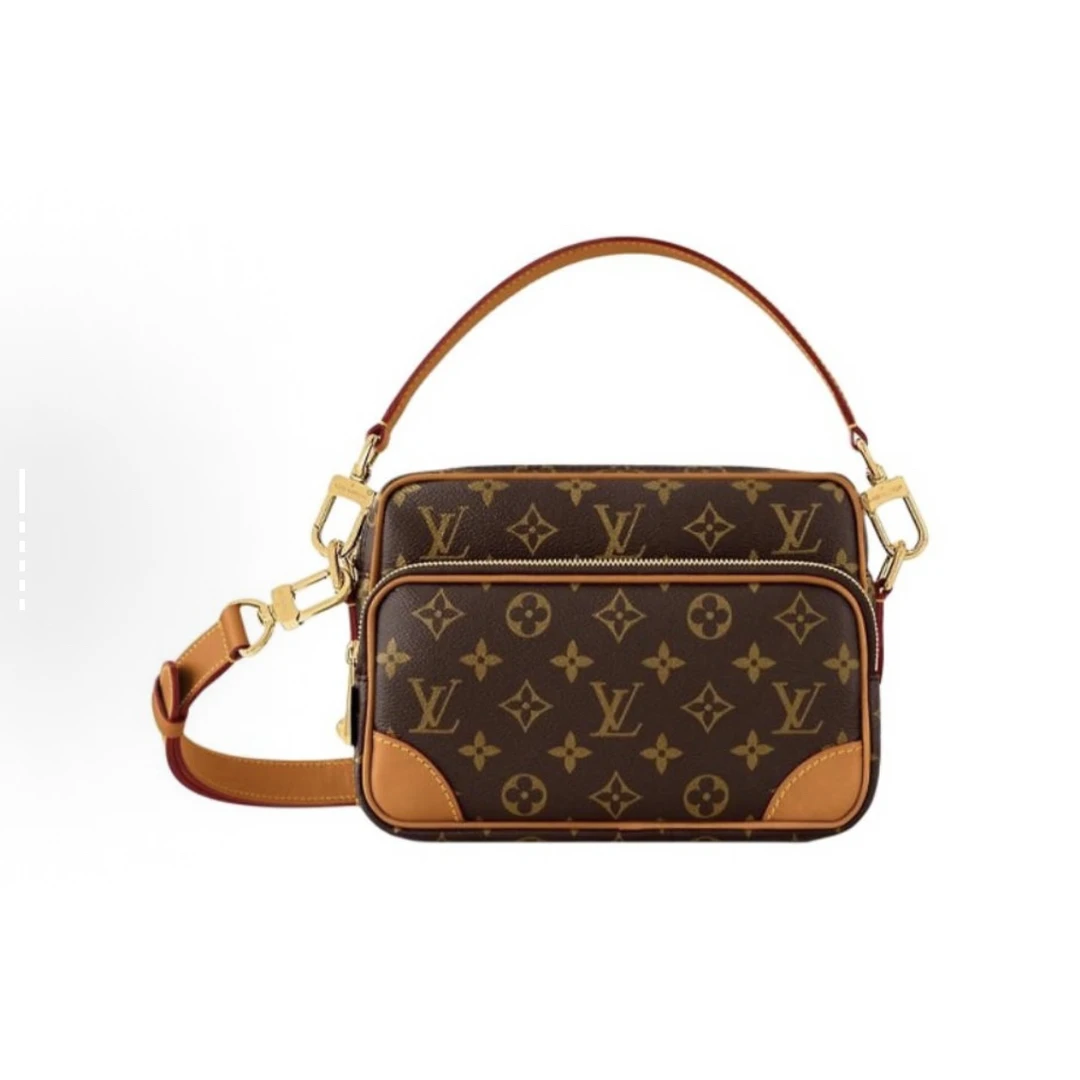 99新 LouisVuitton/路易威登 新款双层相机包斜挎包（缺手提）
