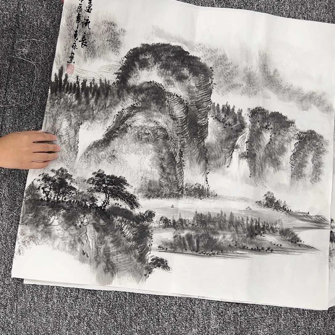 国画国画作品纯手绘