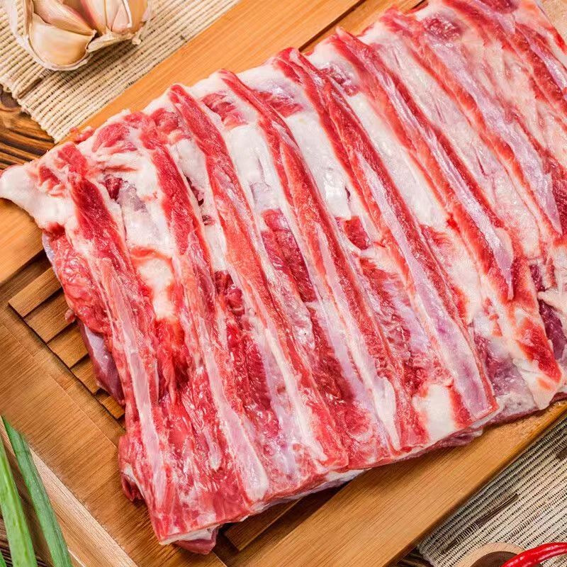 【羊排肉】新鲜羊肉去皮去骨纯肉肥瘦相间烤串烧烤葱爆炖鲜羊肉批发