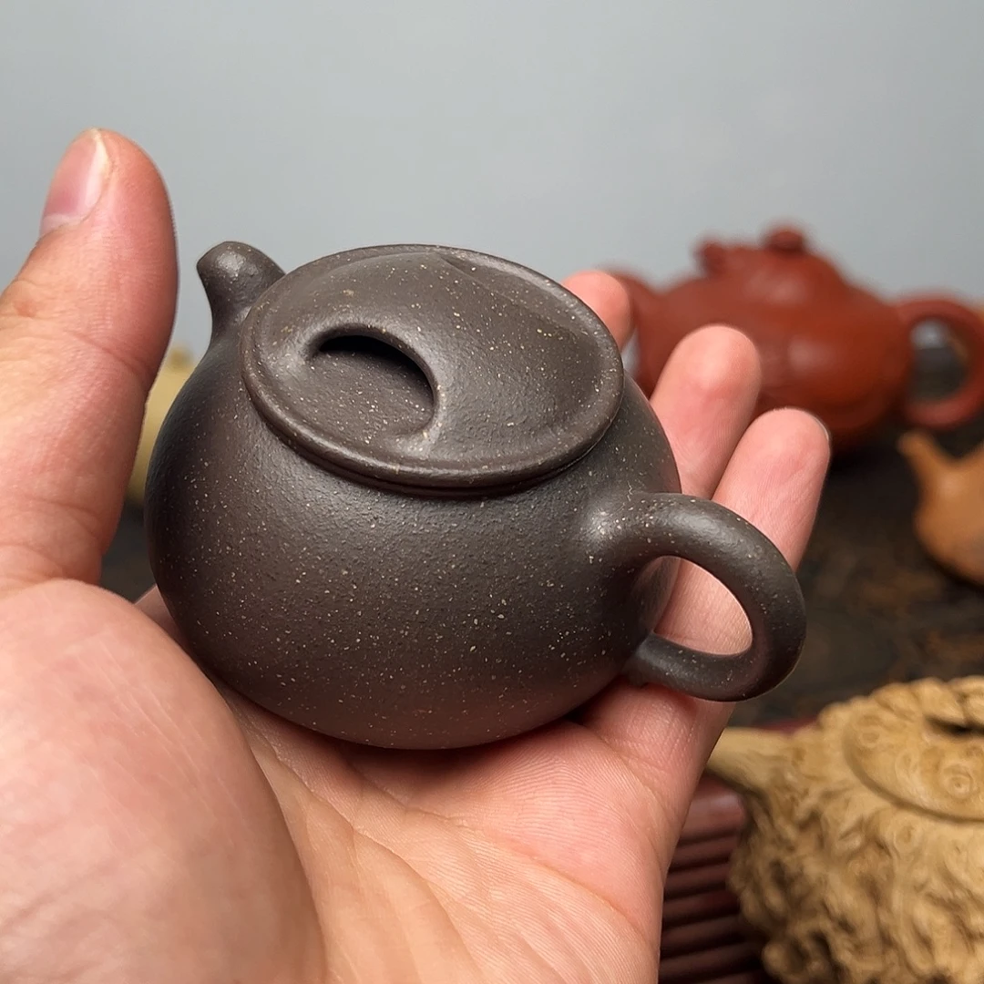 茶壶紫砂天青牛盖110cc 青牛 新人价