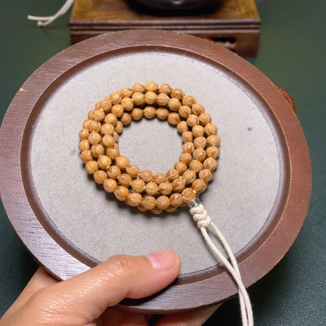 柏香籽/百香籽吊坠圣火莲花长串