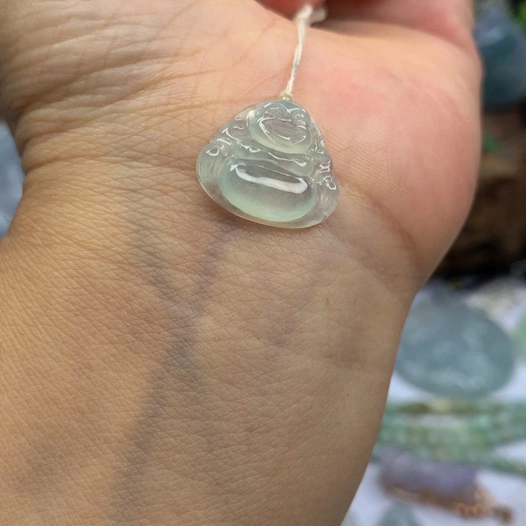 颈饰未镶嵌翡翠佛公