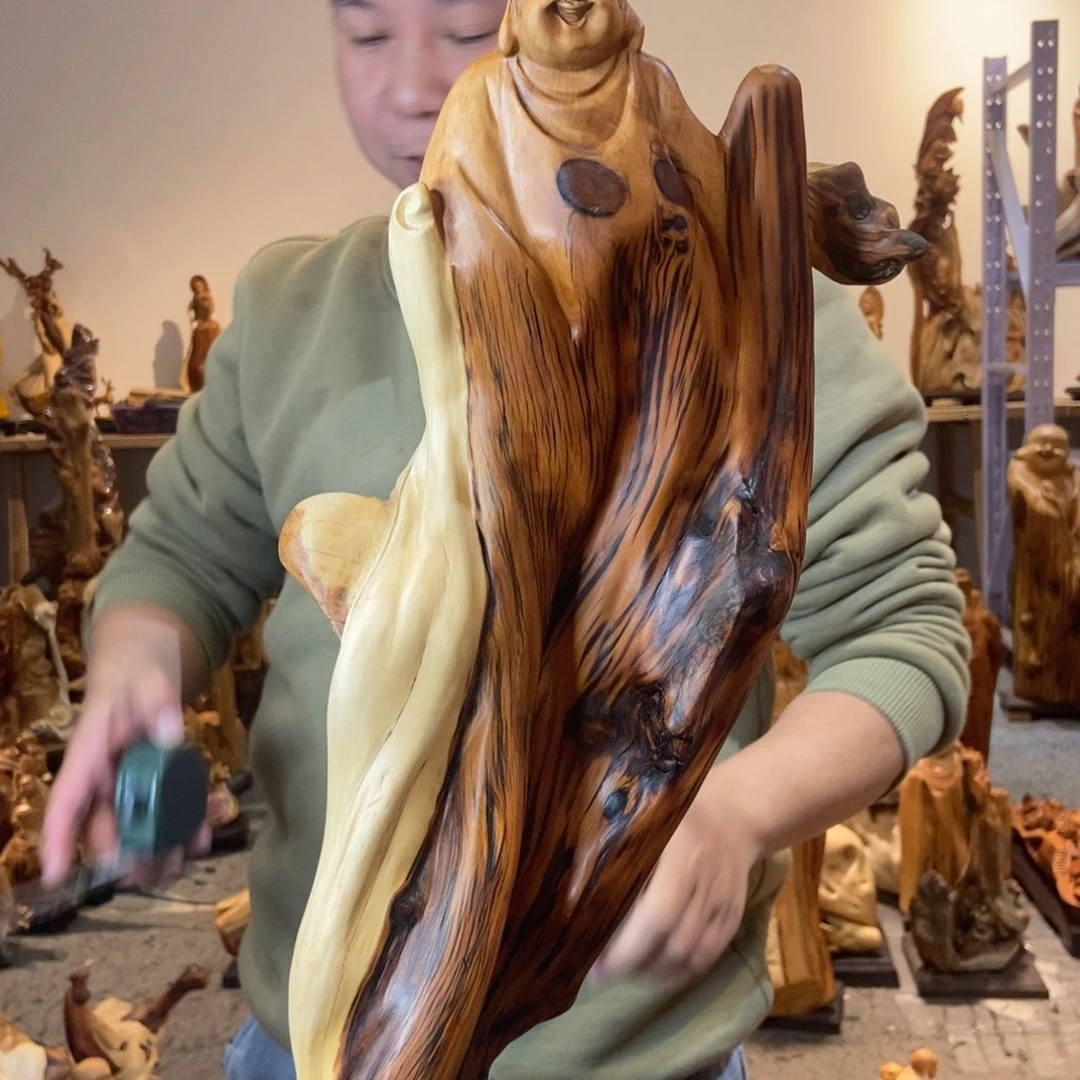 柏木（崖柏）太行崖柏根雕摆件