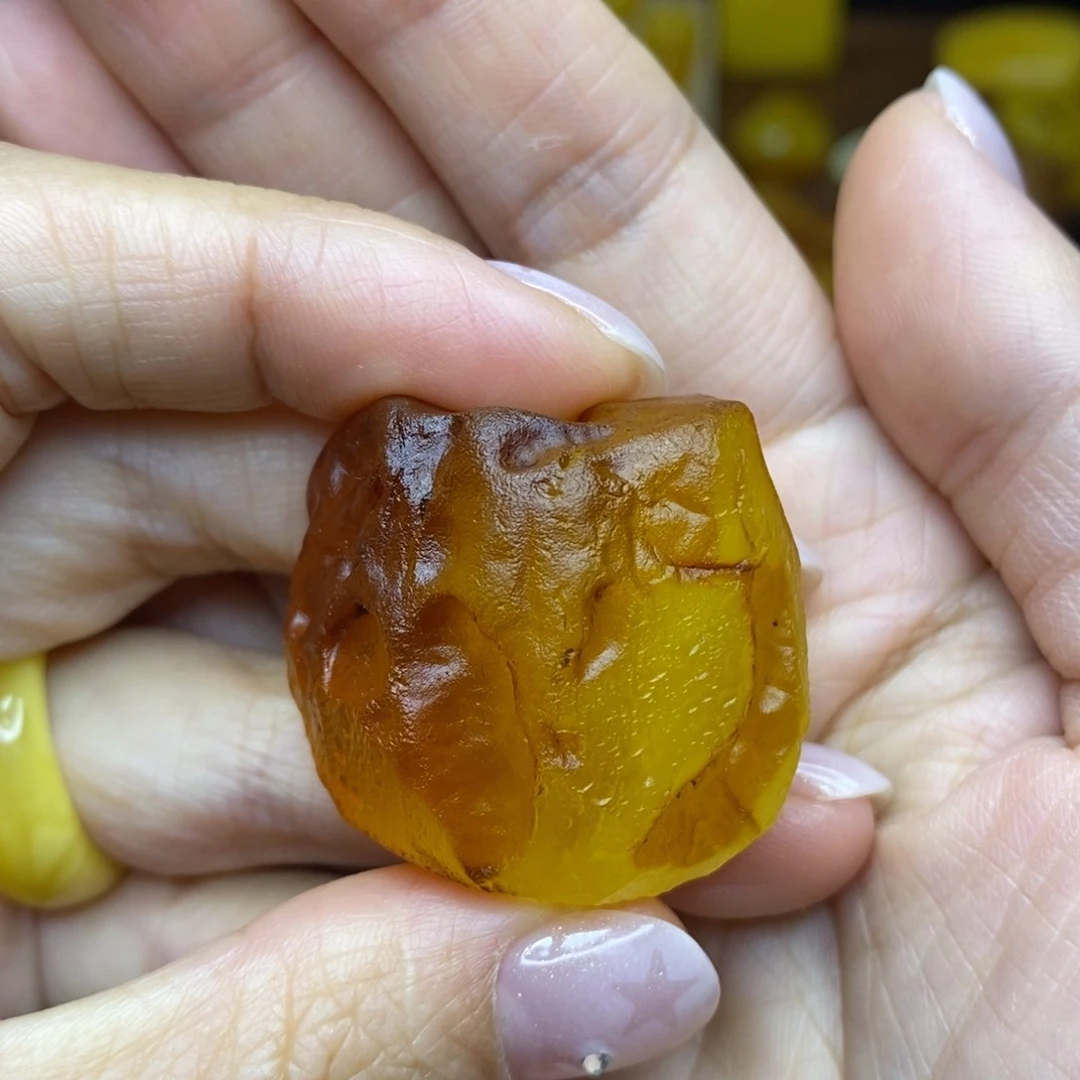 未镶嵌定制蜜蜡胖