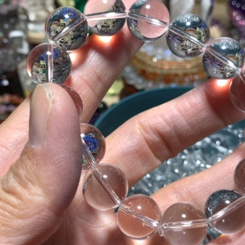 水晶手串未镶嵌水*14mm手串128