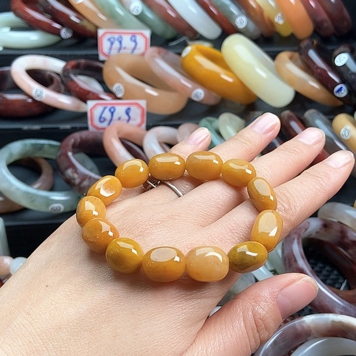 石英质玉手链未镶嵌