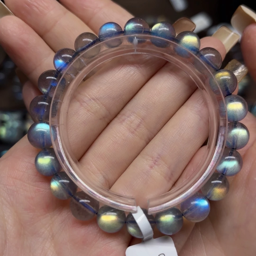 未镶嵌手链长石8.7mm左右