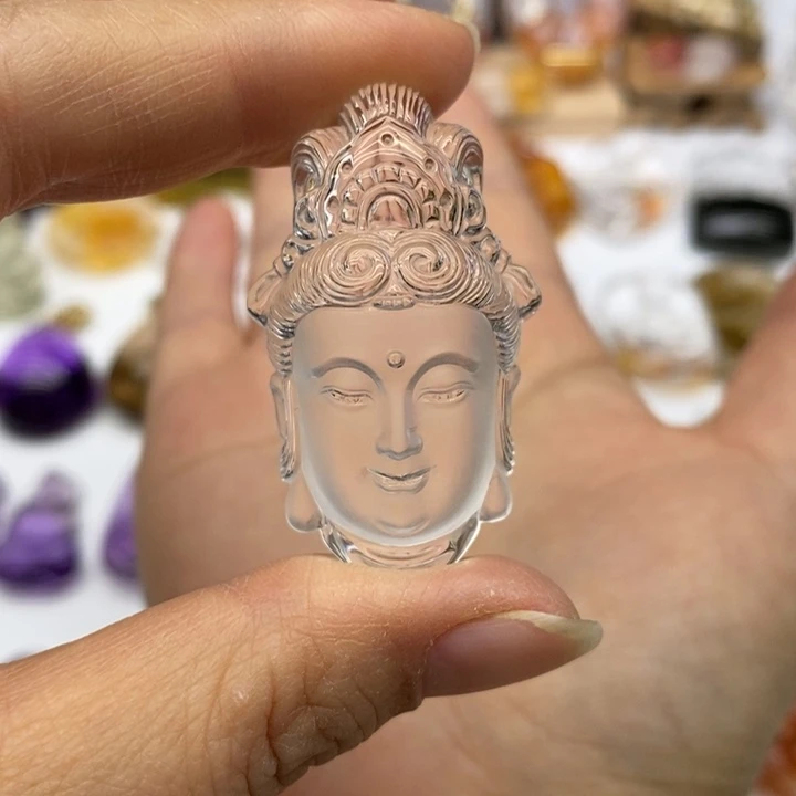 水晶颈饰未镶嵌定制