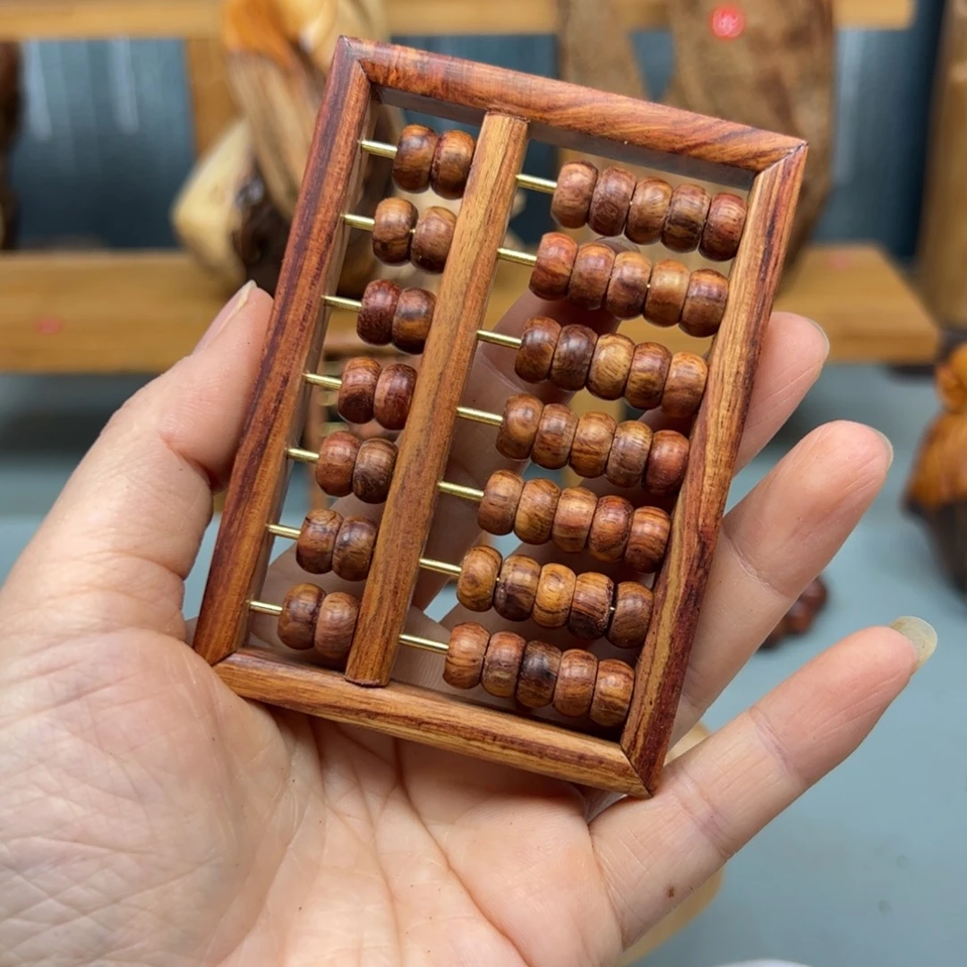 木海南黄花梨算盘新料