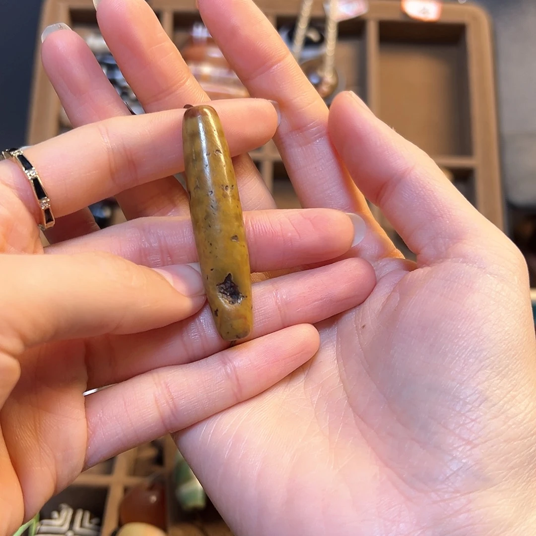 珍***米石英石纯铜锁骨链