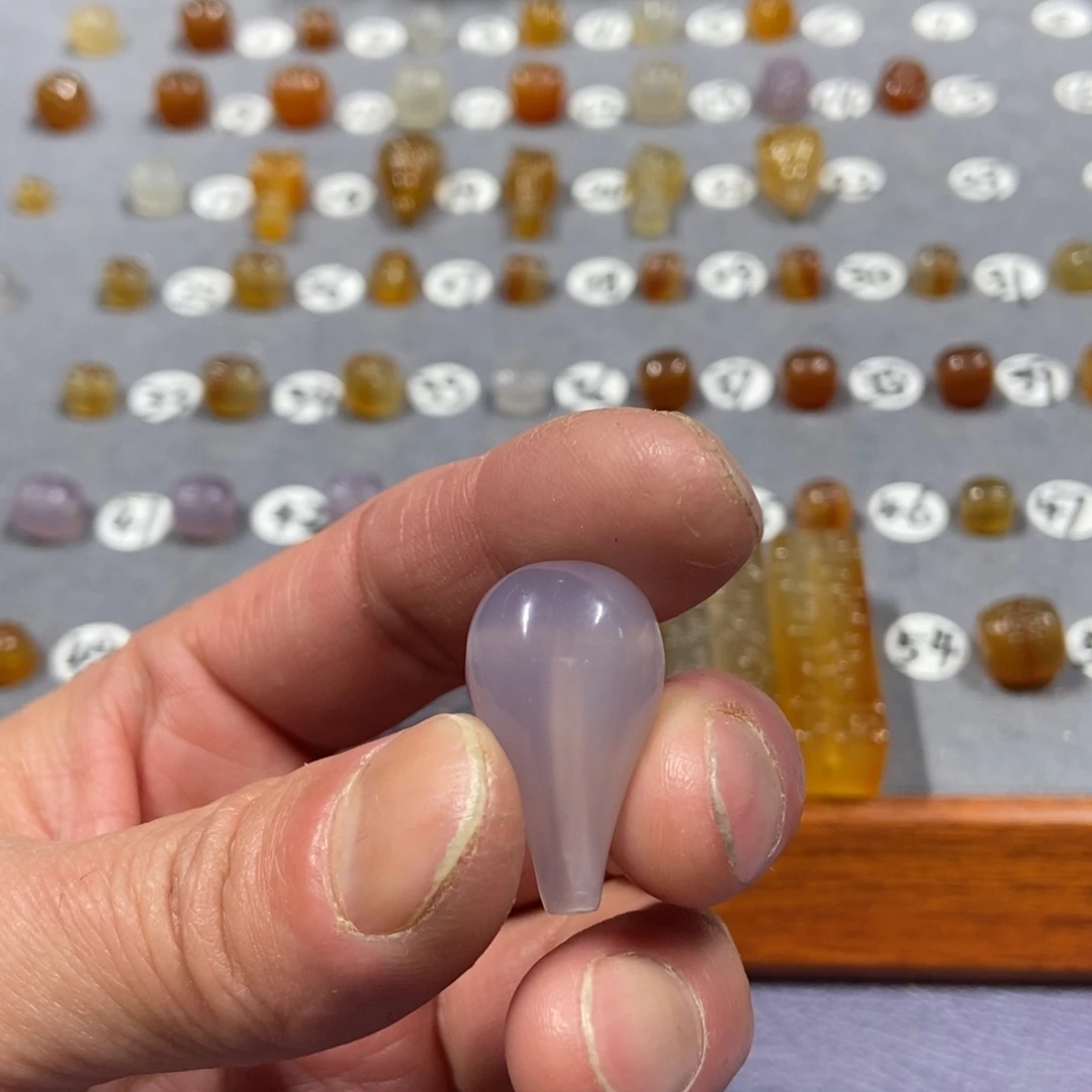 埃***托玛瑙/玉髓合金颈饰三通