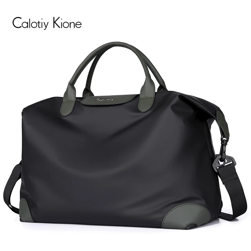 Calotiy Kione通勤风短途旅行包男士商务简约健身包出差包 手提包
