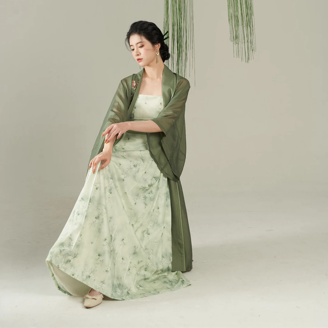 织造司原创汉服[梨花海棠]汉服欧若风女成人款