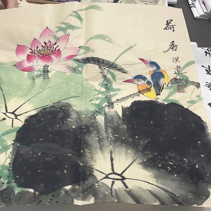 国画我也不知道为什么这么喜欢