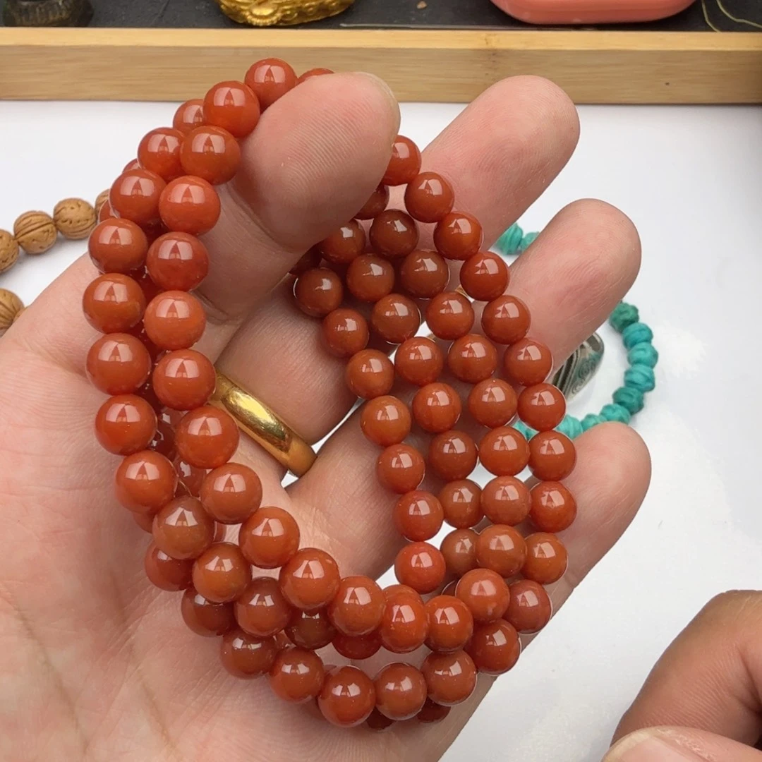 合金手链南红玛瑙南红