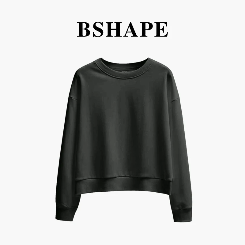 白+石墨灰【高定】瑜伽服上衣跑步运动外穿普拉提长袖上衣3515
