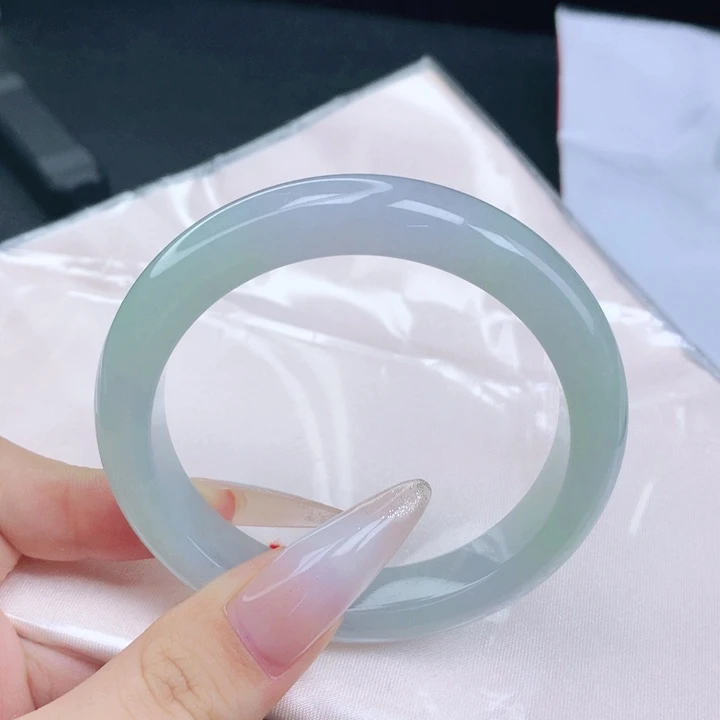 未镶嵌手镯翡翠55-56圈口