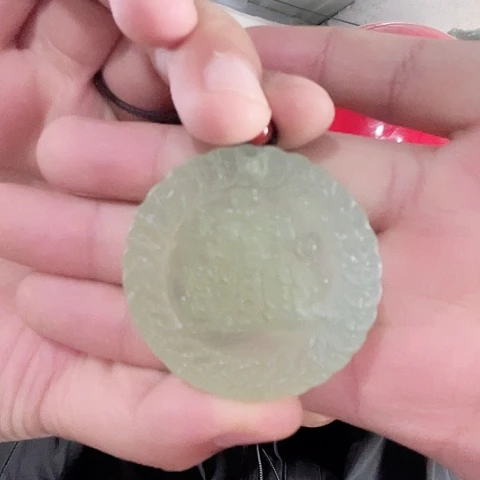 蛇纹石玉未镶嵌吊坠(不含链)