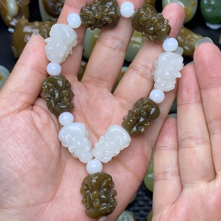 手串未镶嵌和田玉