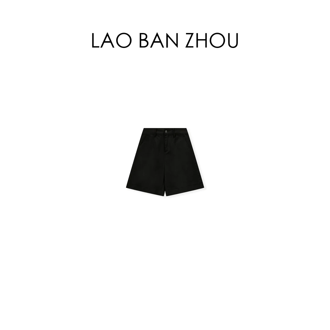 【老板周】休闲时髦 夏季宽松直筒显瘦百搭牛仔中裤