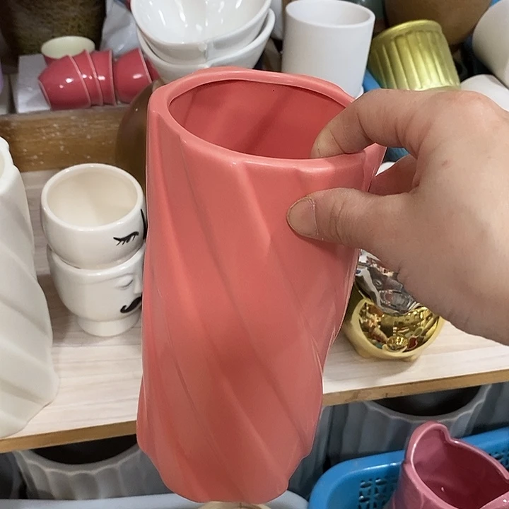 摆件陶陶盆有孔 瑕疵介意勿拍