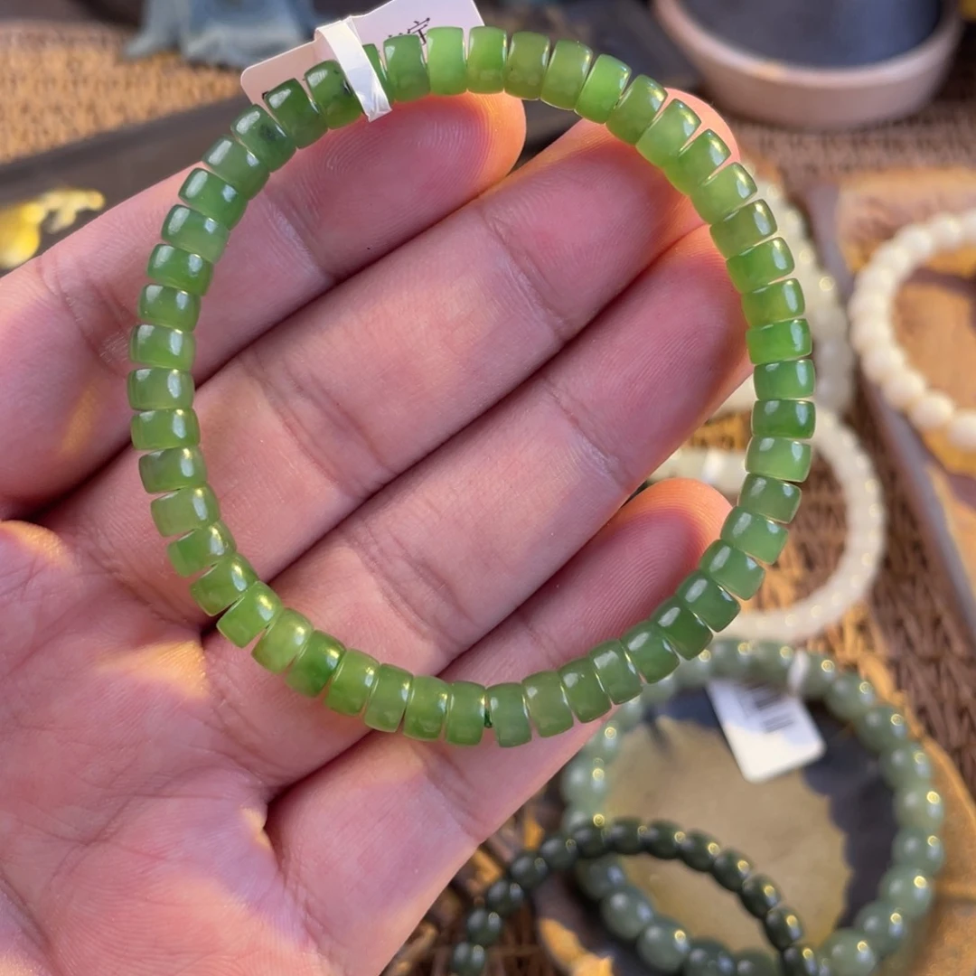 未镶嵌手链和田玉红*