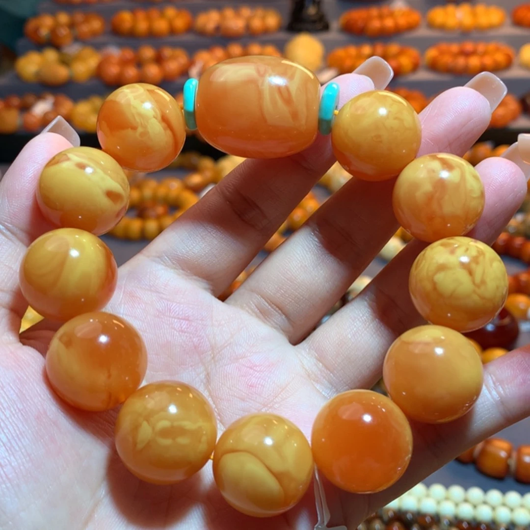 【闪购商品】手串蜜蜡未镶嵌蜜蜡手串