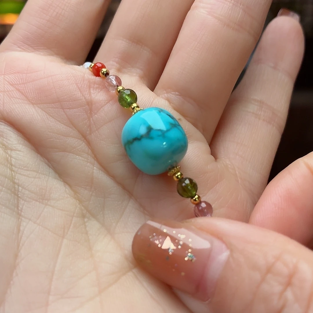 未镶嵌绿松石珠宝奇石