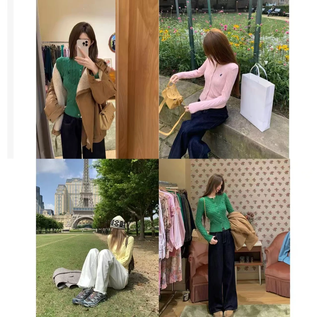 徐秋阳   耐糖麻花（春季新款）百搭时尚休闲显瘦显白开衫外套YM278