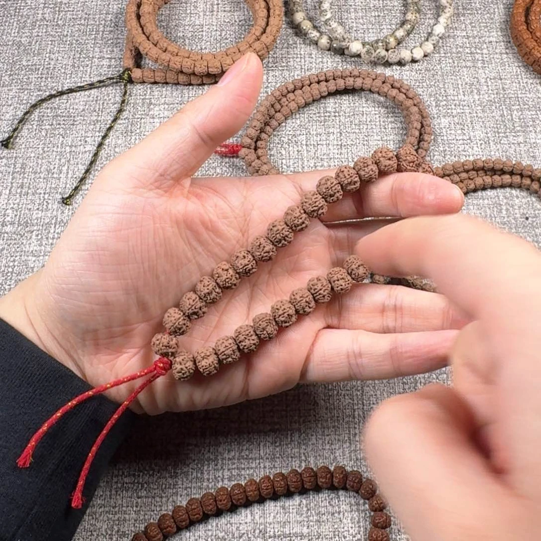 金刚菩提吊坠茗辰平头细纹