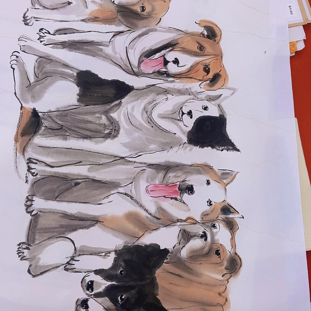 国画被***兽南湖啊书画精品博览