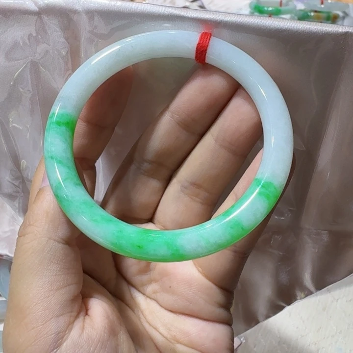 未镶嵌手镯翡翠53.5