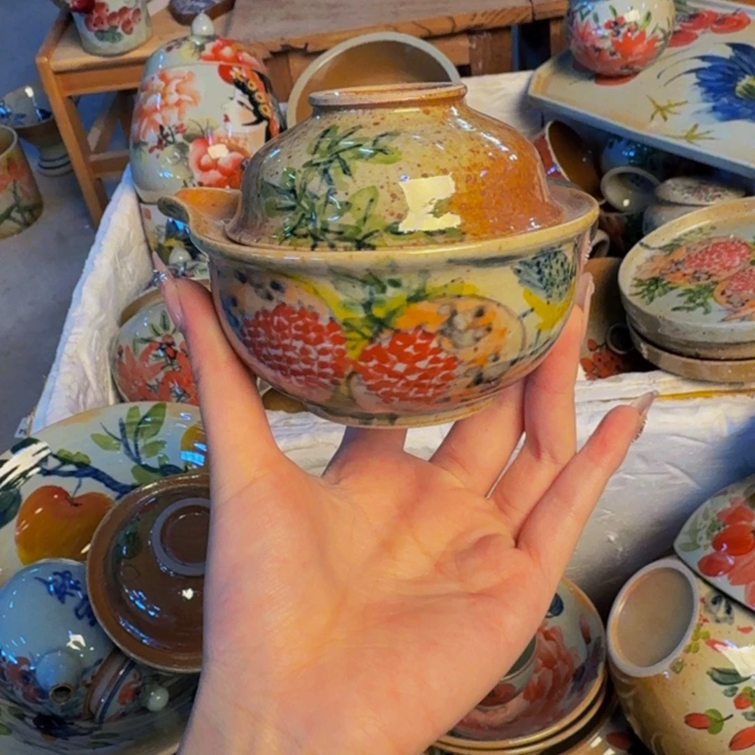 瓷片景德镇陶瓷手工手绘